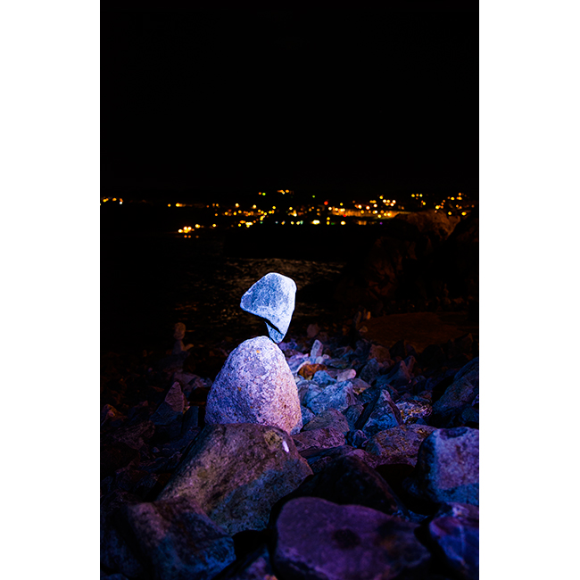 St Ives at night